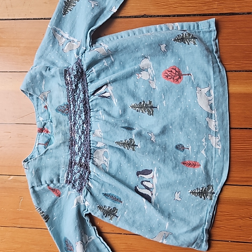 Baby Boden Winter Blouse